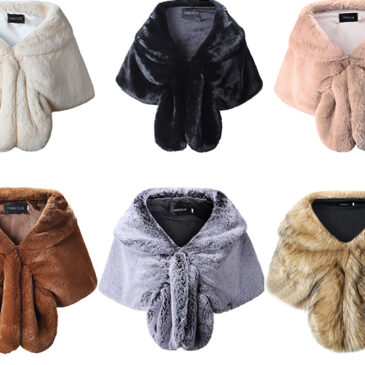 Caracilia Faux Fur Shawl Shrug Wrap Review