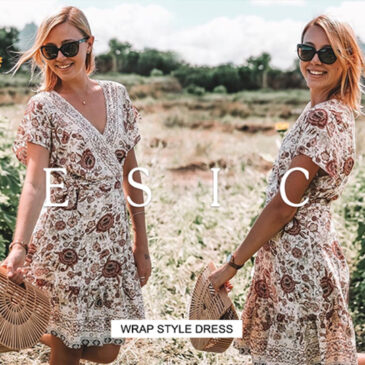 ZESICA Wrap Dress Reviews