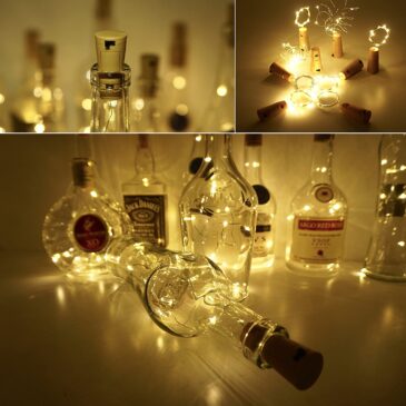 Best Wine Bottle Lights with Cork